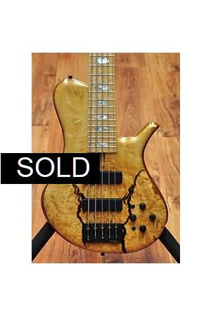 Marleaux mBass 5 Burl Basswood Custom Marleaux mBass 5 Burl Basswood Custom